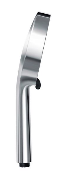 Produktbild: Duschkopf Mod. Softwater &Oslash;12 cm, chrom/schwarz, Kunststoff, mit 3 Strahlarten