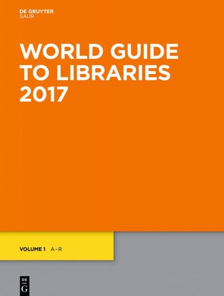 Produktbild: World Guide to Libraries 2017