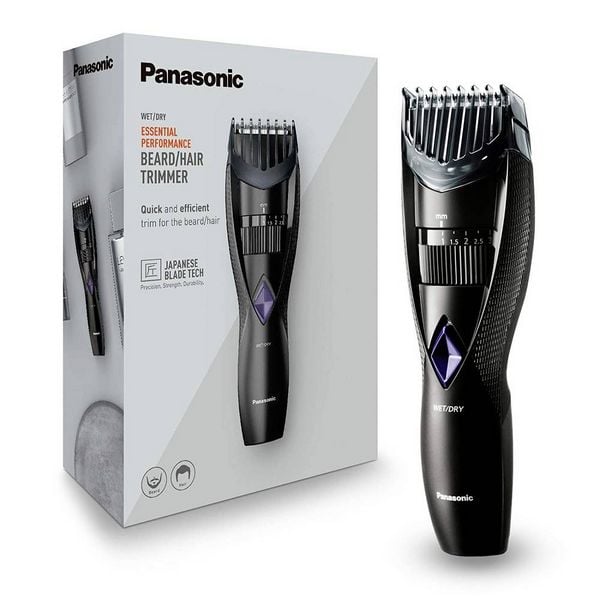 Produktbild: Panasonic ER-GB37-K503 Bartschneider, Haarschneider, K&ouml;rperhaartrimmer abwaschbar Schwarz