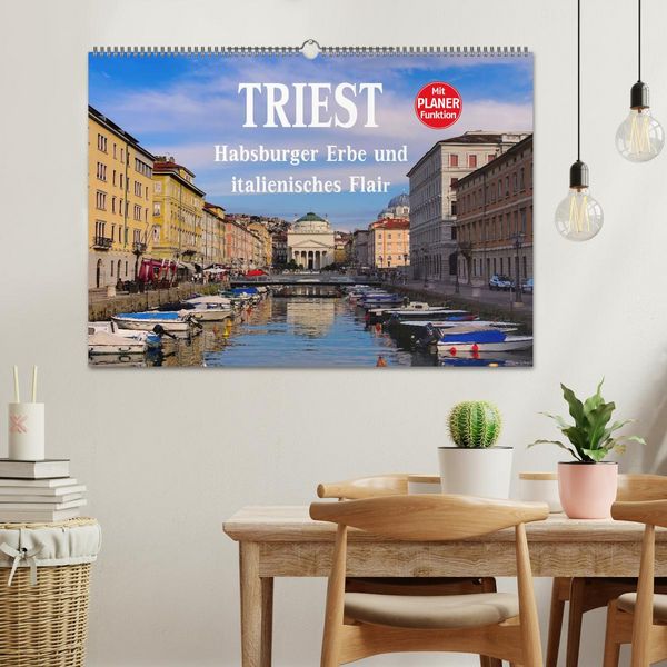 Produktbild: Triest - Habsburger Erbe und italienisches Flair (Wandkalender 2026 DIN A2 quer), CALVENDO Monatskalender