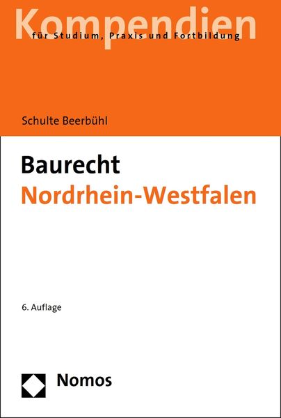 Produktbild: Baurecht Nordrhein-Westfalen