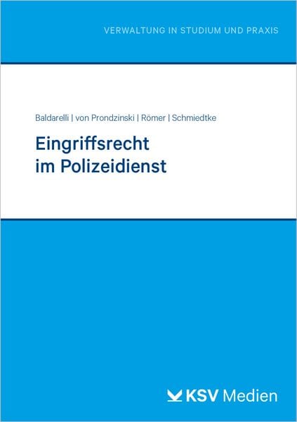 Produktbild: Eingriffsrecht im Polizeidienst