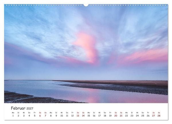 Produktbild: Sehnsuchtinsel Langeoog (hochwertiger Premium Wandkalender 2027 DIN A2 quer), Kunstdruck in Hochglanz