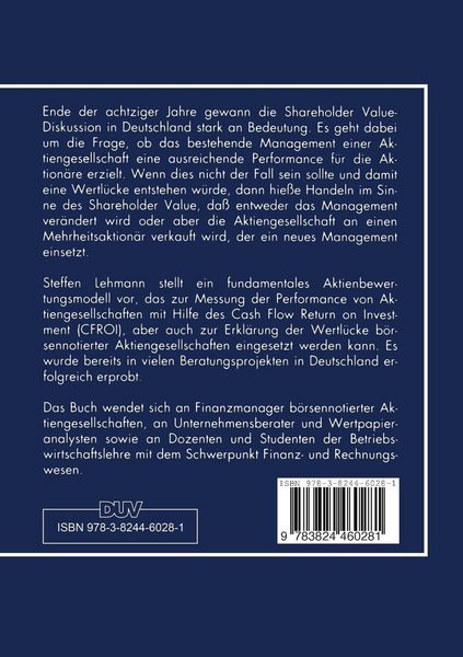 Produktbild: Neue Wege in der Bewertung b&ouml;rsennotierter Aktiengesellschaften