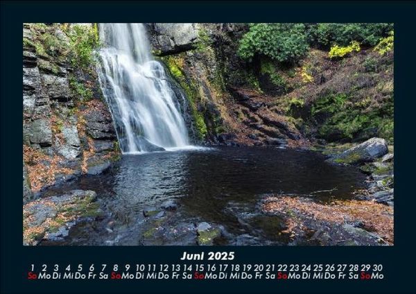 Produktbild: Wasserf&auml;lle 2025 Fotokalender DIN A5
