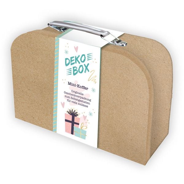Produktbild: Tr&ouml;tsch Mini Koffer zum Selbstgestalten Dekobox