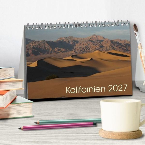 Produktbild: Kalifornien 2027 (Tischkalender 2027 DIN A5 quer), CALVENDO Monatskalender
