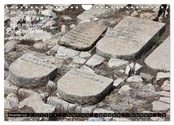 Produktbild: ISRAEL (Wall Calendar 2026 DIN A4 landscape), CALVENDO 12 Month Wall Calendar