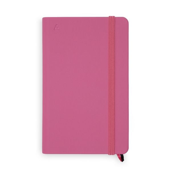 Produktbild: Notizbuch A6 Hardcover Candy Pink Blanko, 192 Seiten