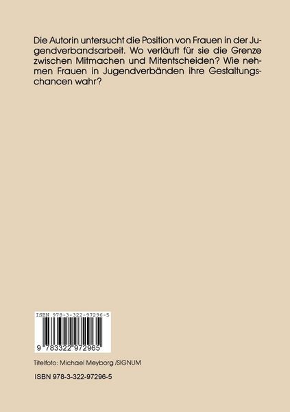 Produktbild: Frauen in Jugendverb&auml;nden