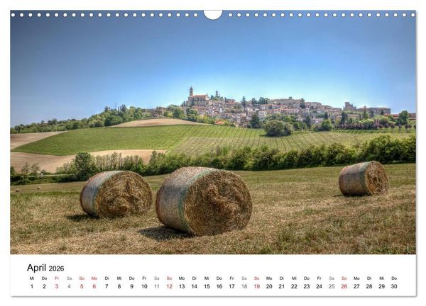 Produktbild: Piemont - bellissimo 2026 (Wandkalender 2026 DIN A3 quer), CALVENDO Monatskalender