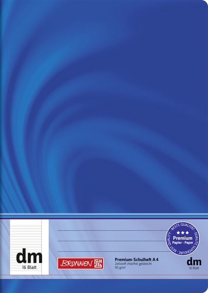 Produktbild: Brunnen Schulheft A4 Viv Lin dm 16Bl