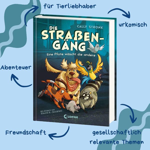 Produktbild: Die Stra&szlig;eng&auml;ng (Band 1) - Eine Pfote w&auml;scht die andere