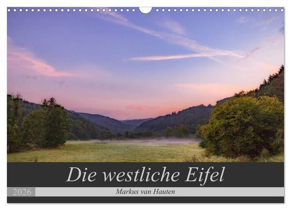 Produktbild: Die westliche Eifel (Wandkalender 2026 DIN A3 quer), CALVENDO Monatskalender