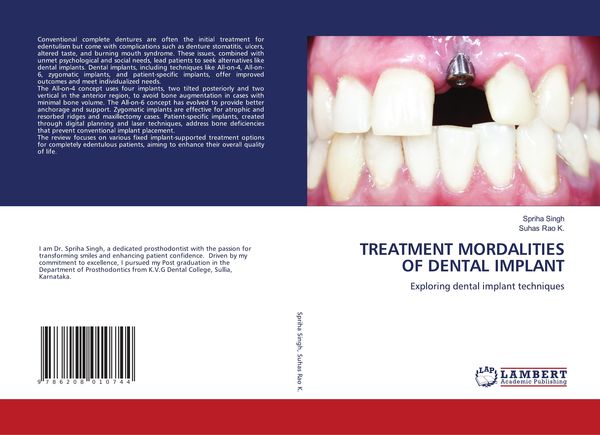 Produktbild: TREATMENT MORDALITIES OF DENTAL IMPLANT