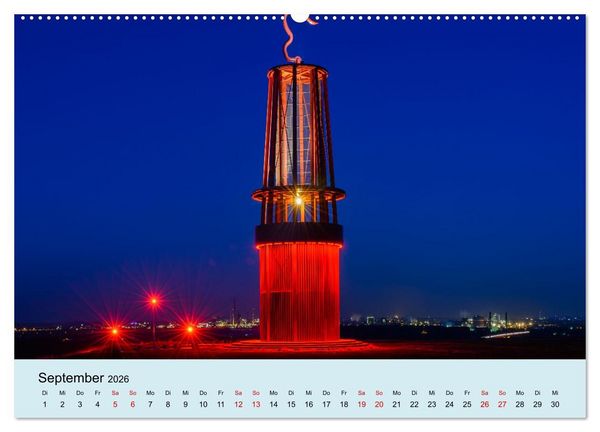 Produktbild: Ruhrnights (Wandkalender 2026 DIN A2 quer), CALVENDO Monatskalender