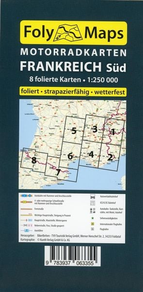 Produktbild: FolyMaps Frankreich S&uuml;d