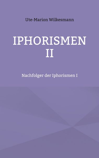 Produktbild: Iphorismen II
