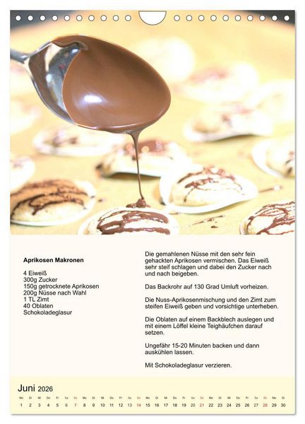 Produktbild: Pl&auml;tzchen. Kekse f&uuml;r das ganze Jahr! (Wandkalender 2026 DIN A4 hoch), CALVENDO Monatskalender