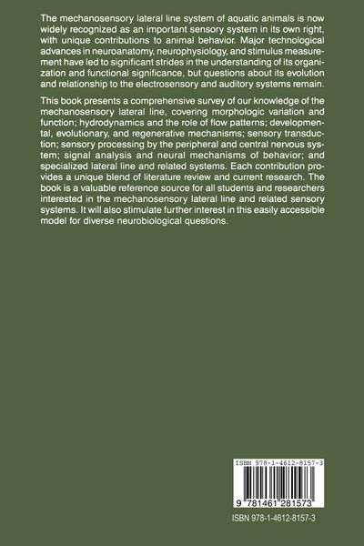 Produktbild: The Mechanosensory Lateral Line