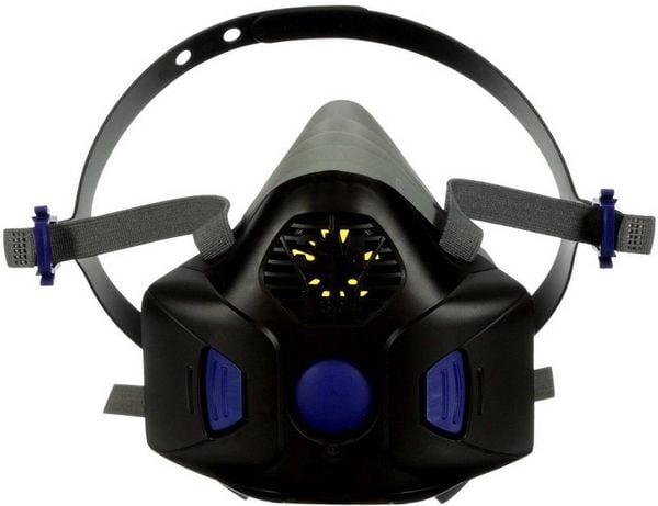 Produktbild: 3M HF-801SD Atemschutz Halbmaske ohne Filter Gr&ouml;&szlig;e: S EN 140 DIN 140