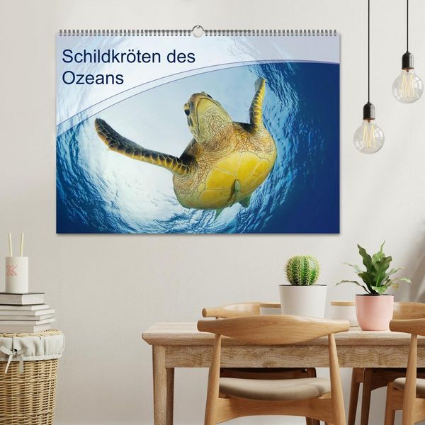 Produktbild: Schildkr&ouml;ten des Ozeans (Wandkalender 2026 DIN A2 quer), CALVENDO Monatskalender
