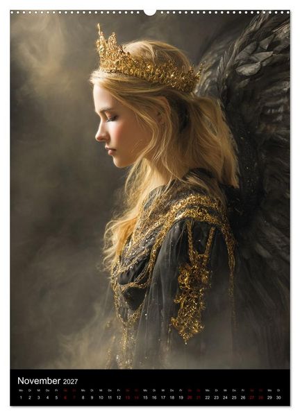 Produktbild: Gothic Angels (hochwertiger Premium Wandkalender 2027 DIN A2 hoch), Kunstdruck in Hochglanz
