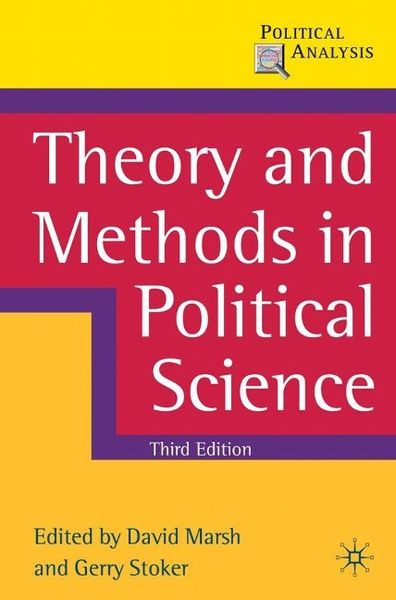 Produktbild: Theory and Methods in Political Science