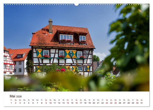 Produktbild: Bad Wimpfen. (Wandkalender 2026 DIN A2 quer), CALVENDO Monatskalender