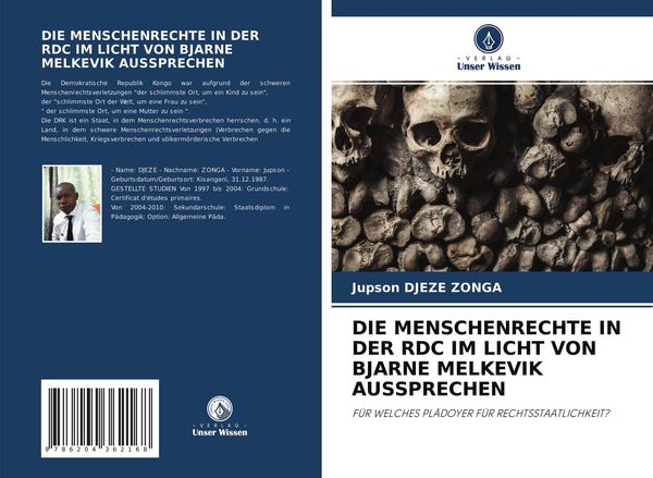 Produktbild: DIE MENSCHENRECHTE IN DER RDC IM LICHT VON BJARNE MELKEVIK AUSSPRECHEN