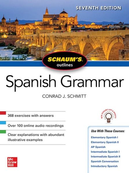 Produktbild: Schaum's Outline of Spanish Grammar, Seventh Edition