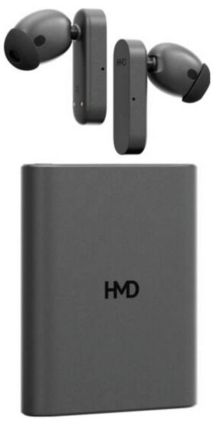 Produktbild: HMD Amped Buds In Ear Kopfh&ouml;rer Bluetooth&reg; Schwarz Mikrofon-Rauschunterdr&uuml;ckung Schwei&szlig;resistent Sport