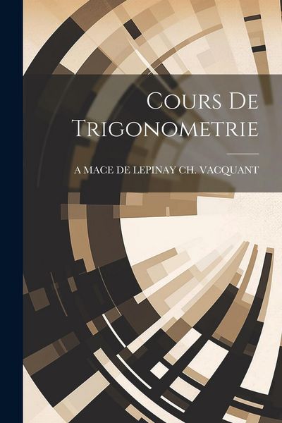 Produktbild: Cours De Trigonometrie