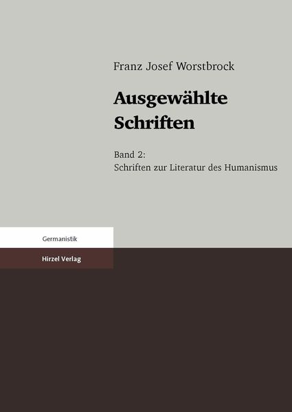 Produktbild: Ausgew&auml;hlte Schriften