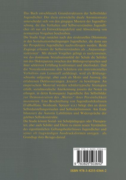 Produktbild: Selbstkonzepte Jugendlicher und schulische Notenkonkurrenz