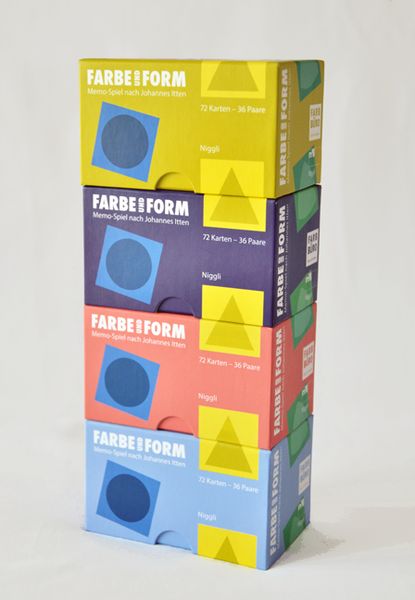 Produktbild: Farbe und Form. Spielen mit der Farben- und Formenlehre Johannes Ittens