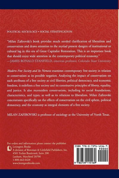 Produktbild: Modern Free Society and Its Nemesis