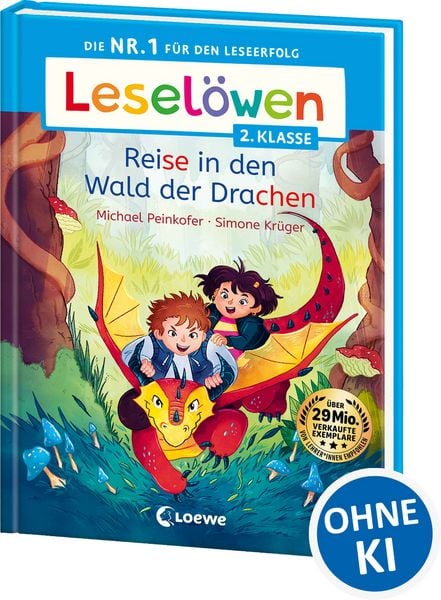 Produktbild: Lesel&ouml;wen 2. Klasse - Reise in den Wald der Drachen