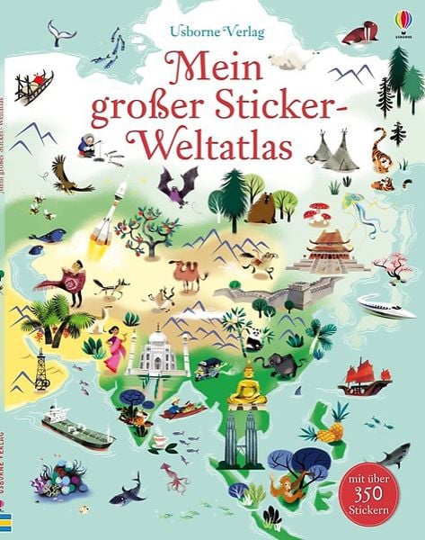 Produktbild: Mein gro&szlig;er Sticker-Weltatlas