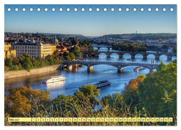 Produktbild: Prag. Du bist so sch&ouml;n (Tischkalender 2027 DIN A5 quer), CALVENDO Monatskalender