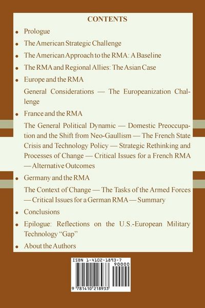 Produktbild: The Revolution in Military Affairs