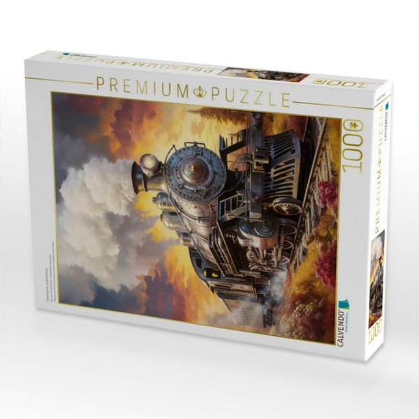 Produktbild: CALVENDO Puzzle Steampunk-Lokomotiven | 1000 Teile Lege-Gr&ouml;&szlig;e 64x48cm Foto-Puzzle f&uuml;r gl&uuml;ckliche Stunden