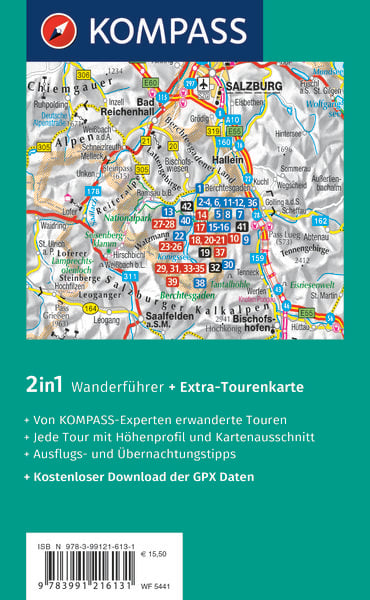 Produktbild: KOMPASS Wanderf&uuml;hrer K&ouml;nigssee, Nationalpark Berchtesgaden, Watzmann, 42 Touren
