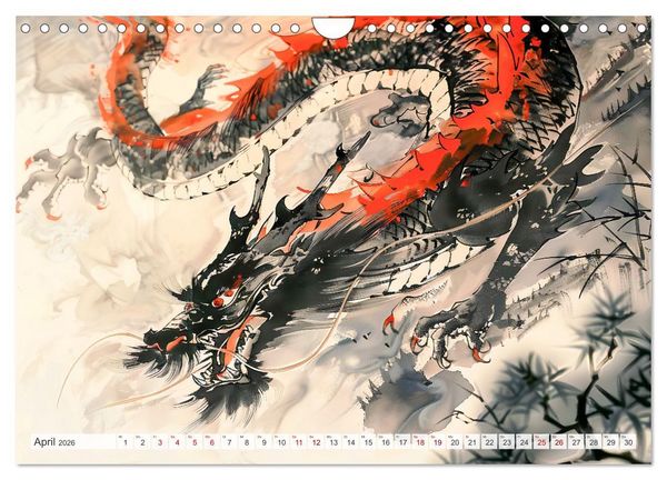 Produktbild: Die Essenz von China - Chinesische Landschaften und Symbole in Harmonie (Wandkalender 2026 DIN A4 quer), CALVENDO Monatskalender