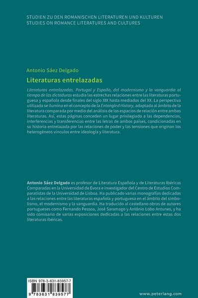 Produktbild: Literaturas entrelazadas