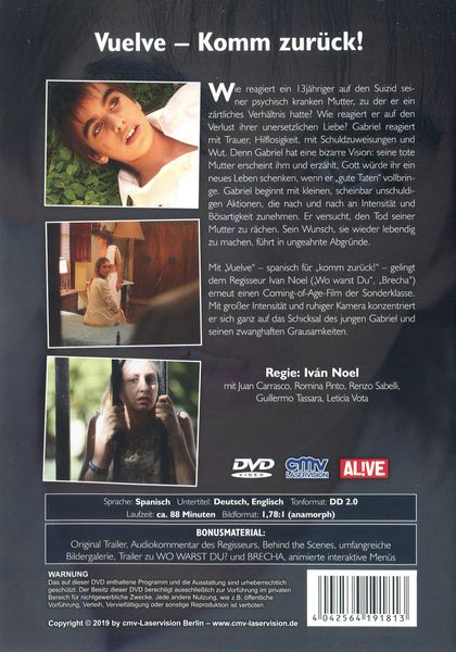Produktbild: Vuelve - Komm zur&uuml;ck! (The Coming-of-Age Collection No. 4)