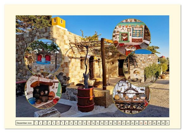 Produktbild: Natur und Kultur der Insel Kos (Wandkalender 2026 DIN A2 quer), CALVENDO Monatskalender