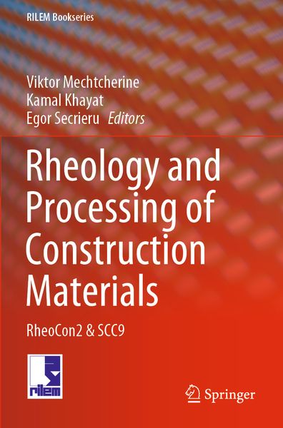 Produktbild: Rheology and Processing of Construction Materials