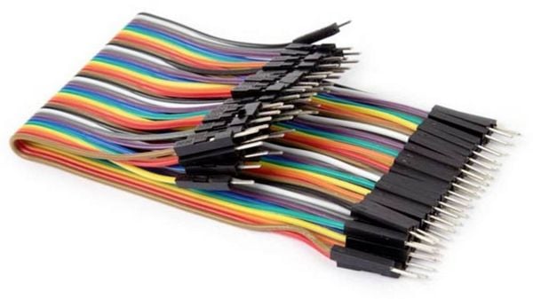 Produktbild: Whadda WPA427 Jumper-Kabel [40x Drahtbr&uuml;cken-Stecker - 40x Drahtbr&uuml;cken-Stecker] 15.00 cm Bunt