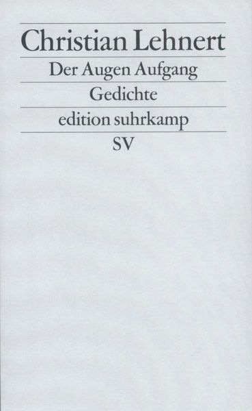 Produktbild: Der Augen Aufgang